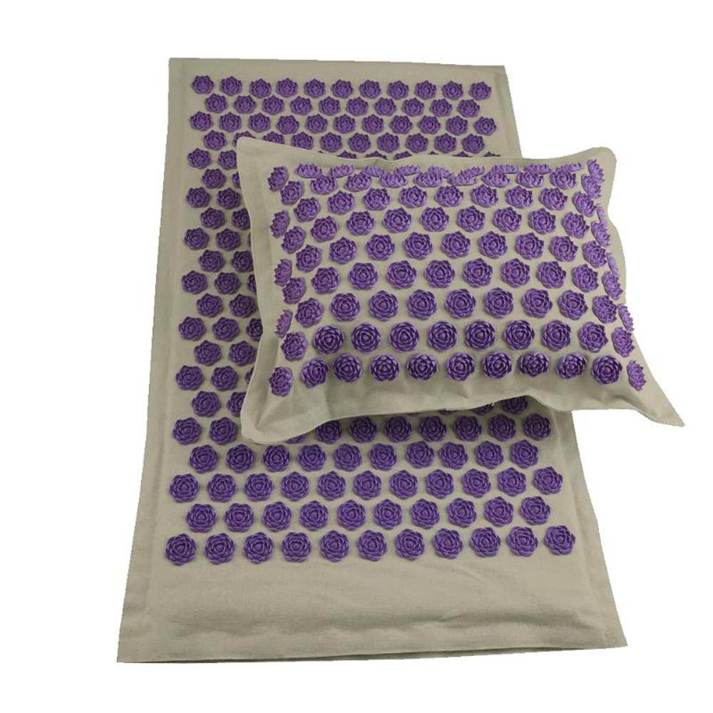 Yoga Massage Mat with Pillow and Bag Yoga Massage Mat with Pillow and Bag
