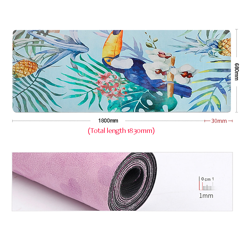Yoga & Pilates Mat Printed Fitness Mat Yoga & Pilates Mat Printed Fitness Mat