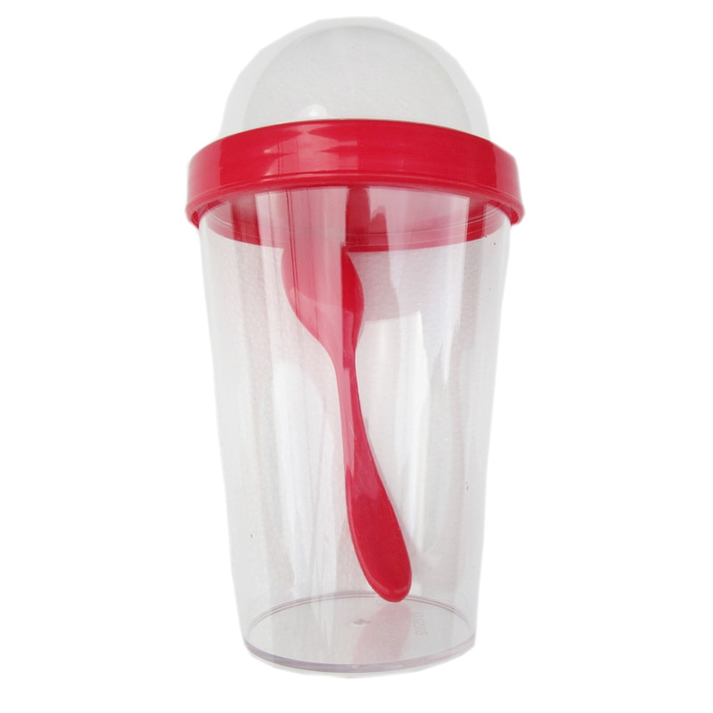 Yogurt Container Dome Lid with Spoon Yogurt Container Dome Lid with Spoon