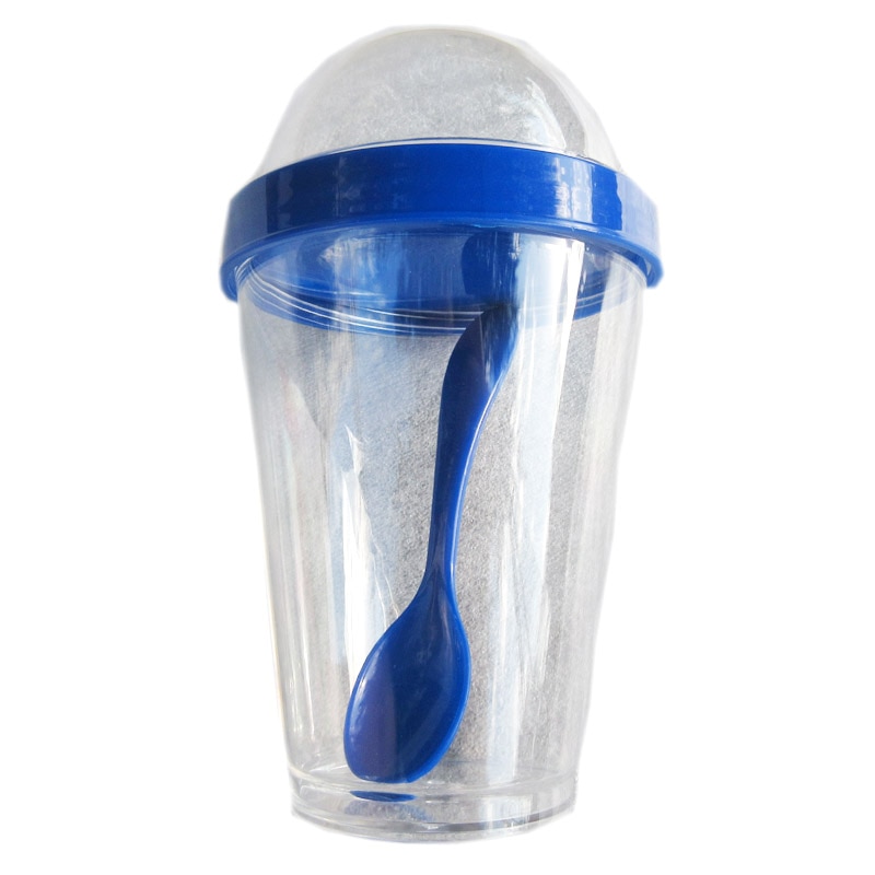 Yogurt Container Dome Lid with Spoon Yogurt Container Dome Lid with Spoon
