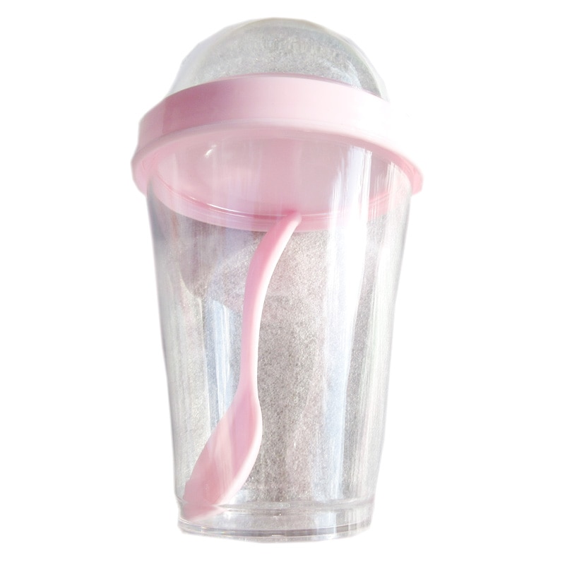 Yogurt Container Dome Lid with Spoon Yogurt Container Dome Lid with Spoon