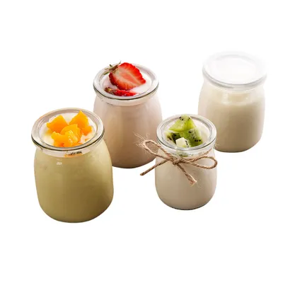 Yogurt Jar Reusable Pudding Cup Yogurt Jar Reusable Pudding Cup