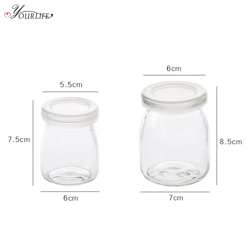 Yogurt Jar Reusable Pudding Cup Yogurt Jar Reusable Pudding Cup