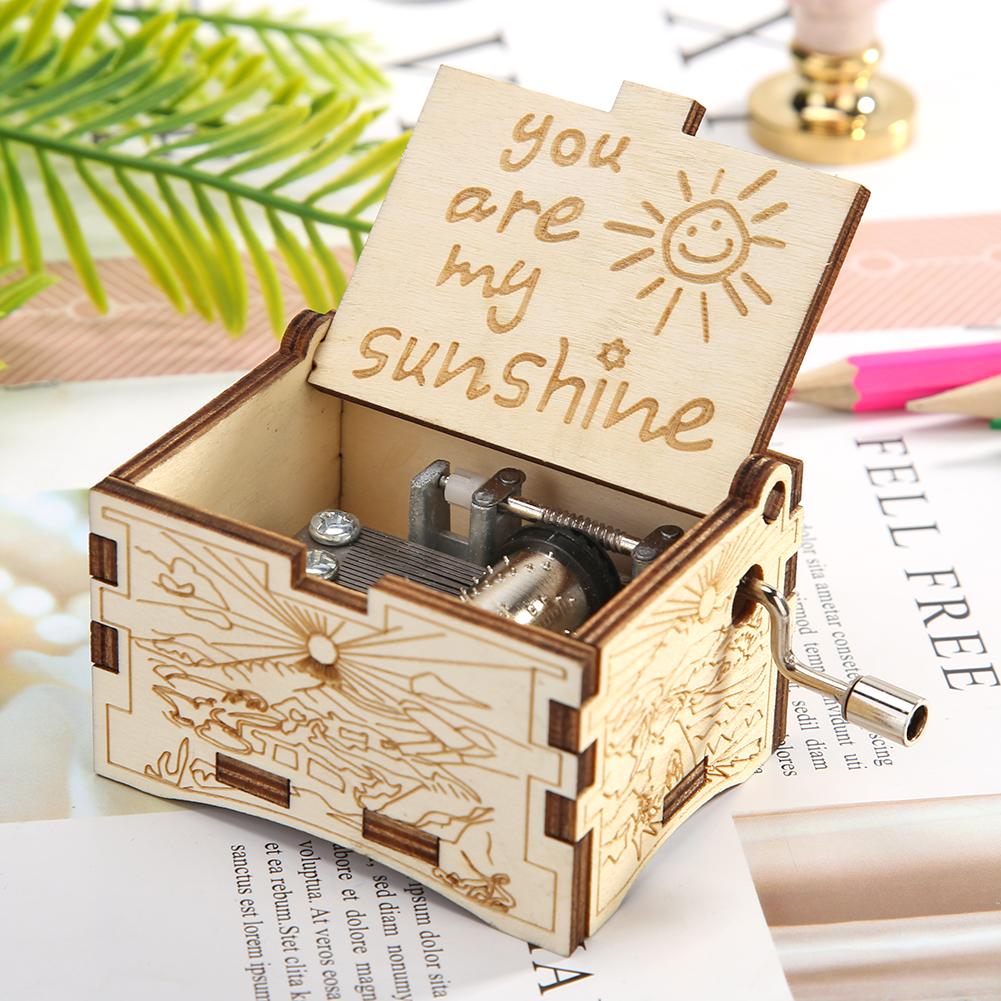 You Are My Sunshine Small Wooden Music Box You Are My Sunshine Small Wooden Music Box