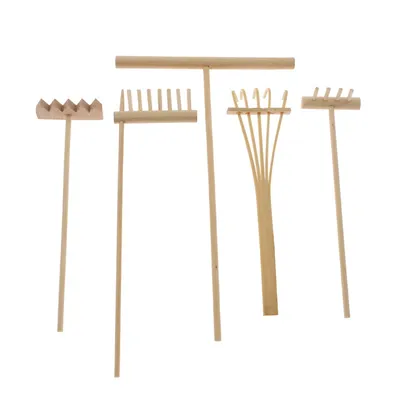 Zen Garden Rakes Bamboo Tools (5pcs) Zen Garden Rakes Bamboo Tools (5pcs)