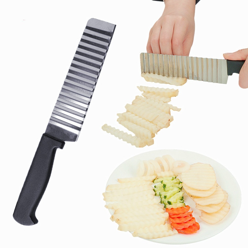 Zig Zag Knife Wavy Potato Slicer Zig Zag Knife Wavy Potato Slicer