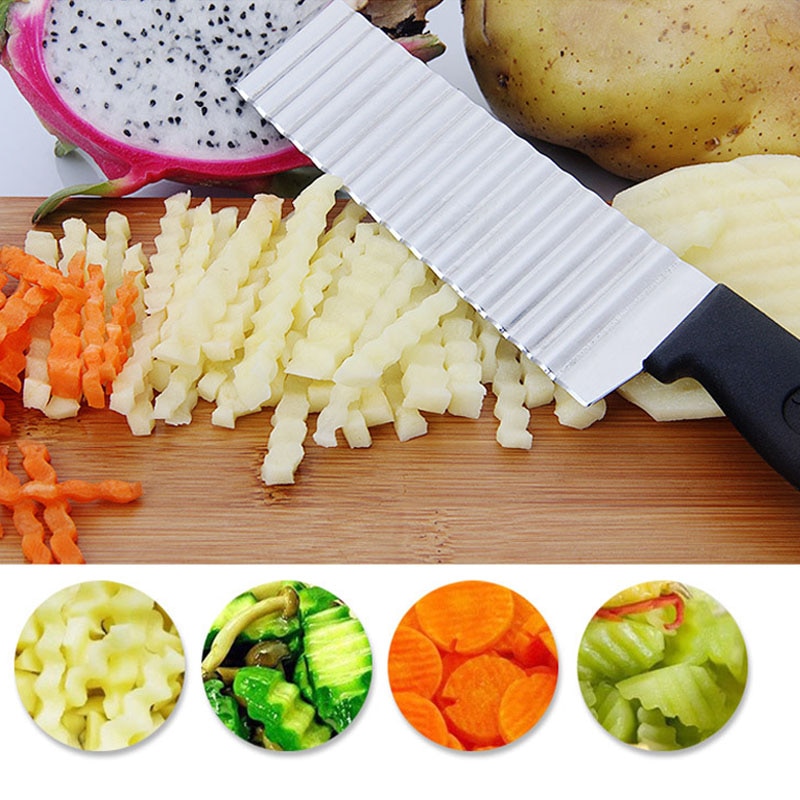 Zig Zag Knife Wavy Potato Slicer Zig Zag Knife Wavy Potato Slicer