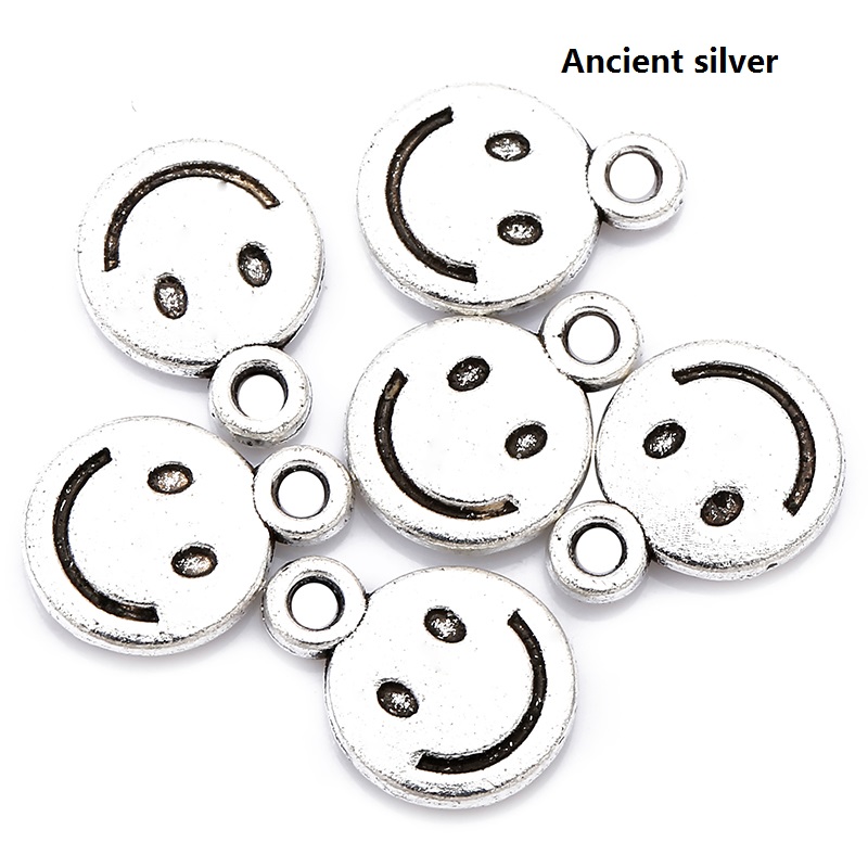 Zinc Alloy Smiley Pendants (40 pcs) Zinc Alloy Smiley Pendants (40 pcs)