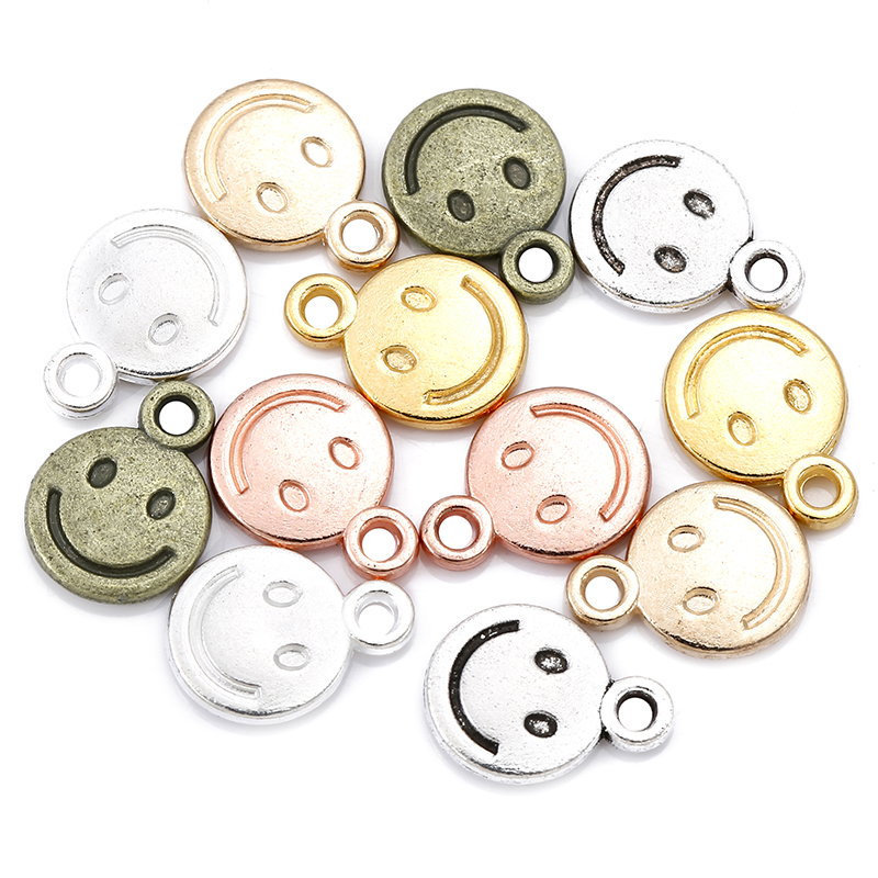 Zinc Alloy Smiley Pendants (40 pcs) Zinc Alloy Smiley Pendants (40 pcs)