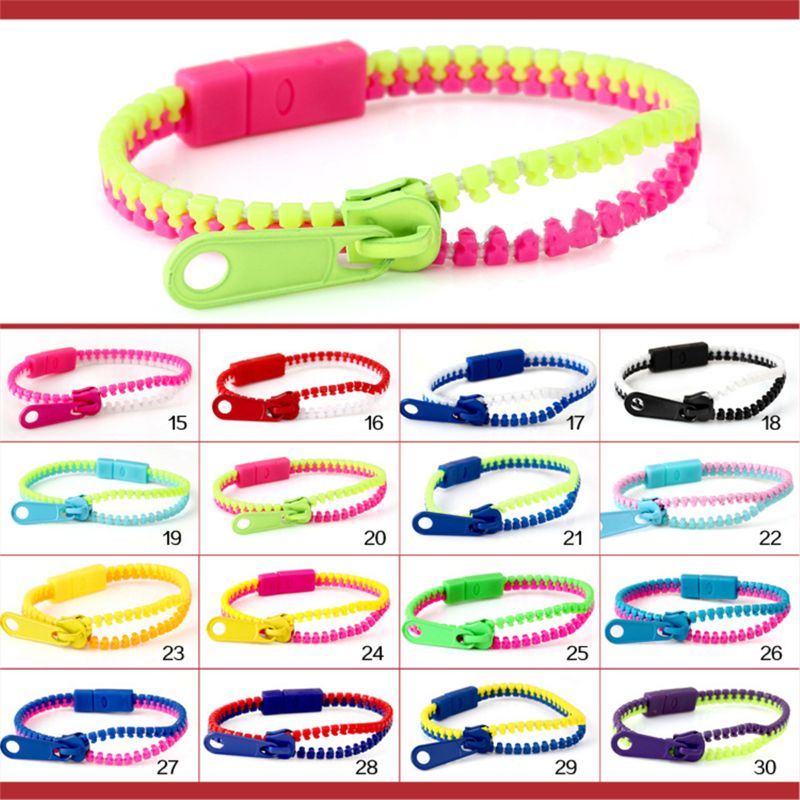 Zipper Bracelets Fidget Toy (12Pcs) Zipper Bracelets Fidget Toy (12Pcs)