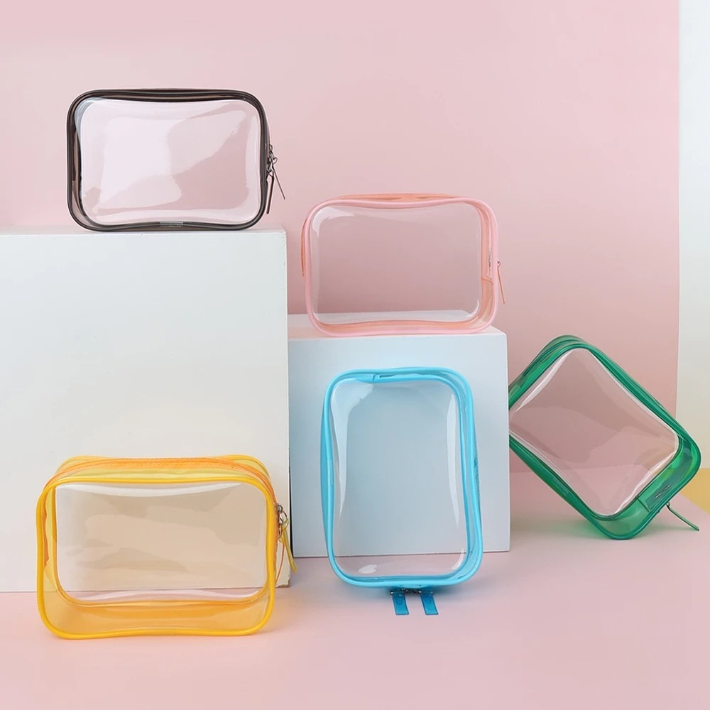 Zipper Clear Plastic Travel Bag Zipper Clear Plastic Travel Bag