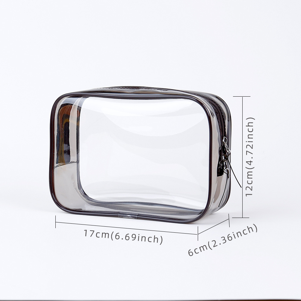 Zipper Clear Plastic Travel Bag Zipper Clear Plastic Travel Bag