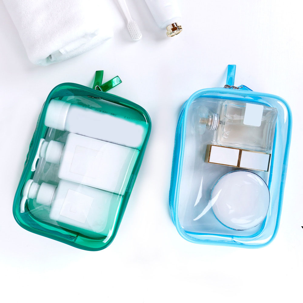 Zipper Clear Plastic Travel Bag Zipper Clear Plastic Travel Bag
