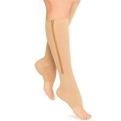 Zipper Compression Socks Slimmer Zipper Compression Socks Slimmer