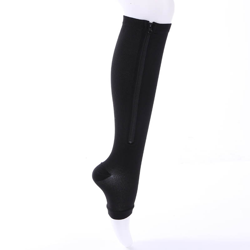 Zipper Compression Socks Slimmer Zipper Compression Socks Slimmer