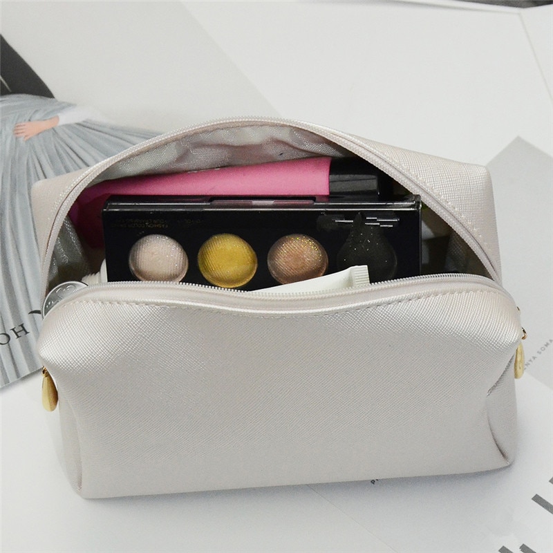 Zipper Makeup Bag Portable Travel Pouch