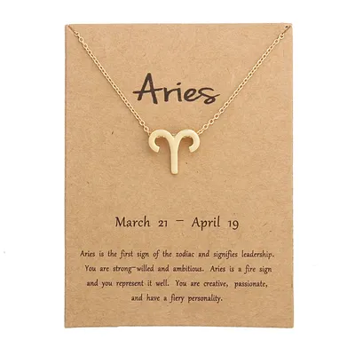 Zodiac Necklace Fashion Accessory Zodiac Necklace Fashion Accessory