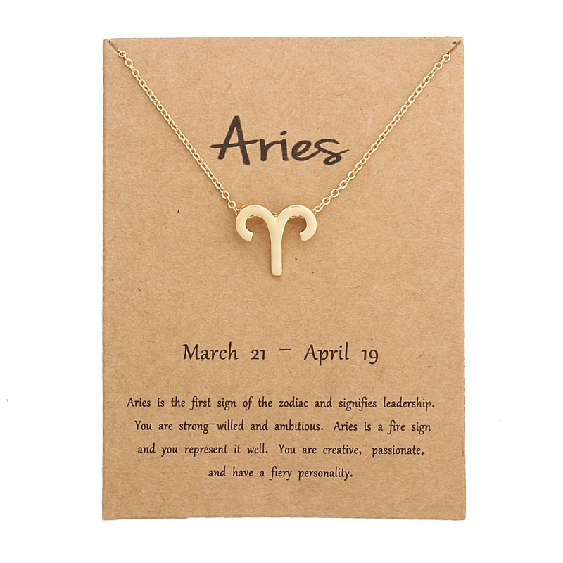 Zodiac Necklace Fashion Accessory