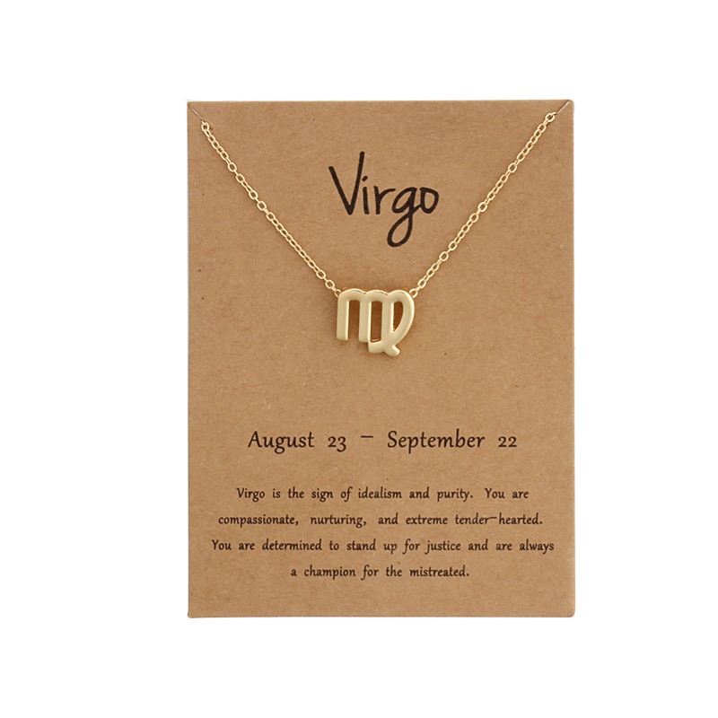 Zodiac Necklace Fashion Accessory Zodiac Necklace Fashion Accessory
