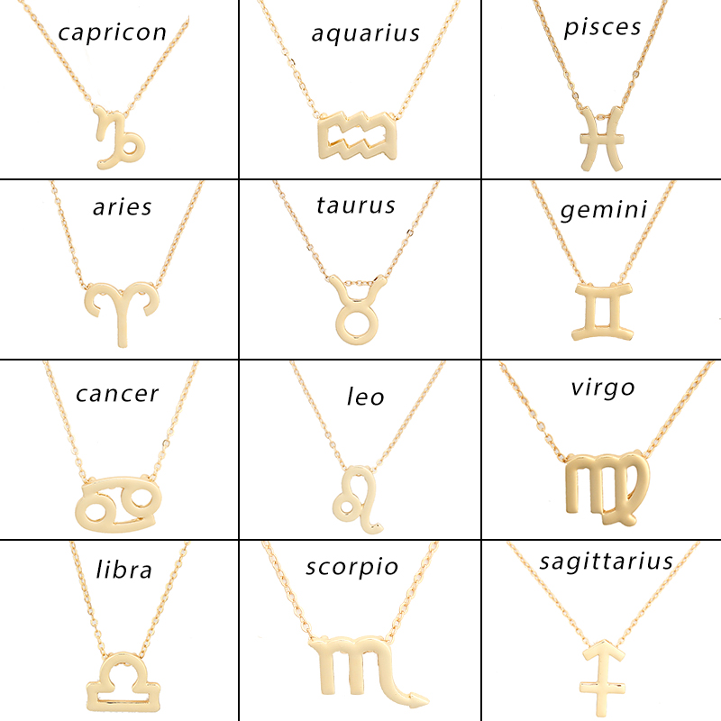 Zodiac Necklace Fashion Accessory Zodiac Necklace Fashion Accessory
