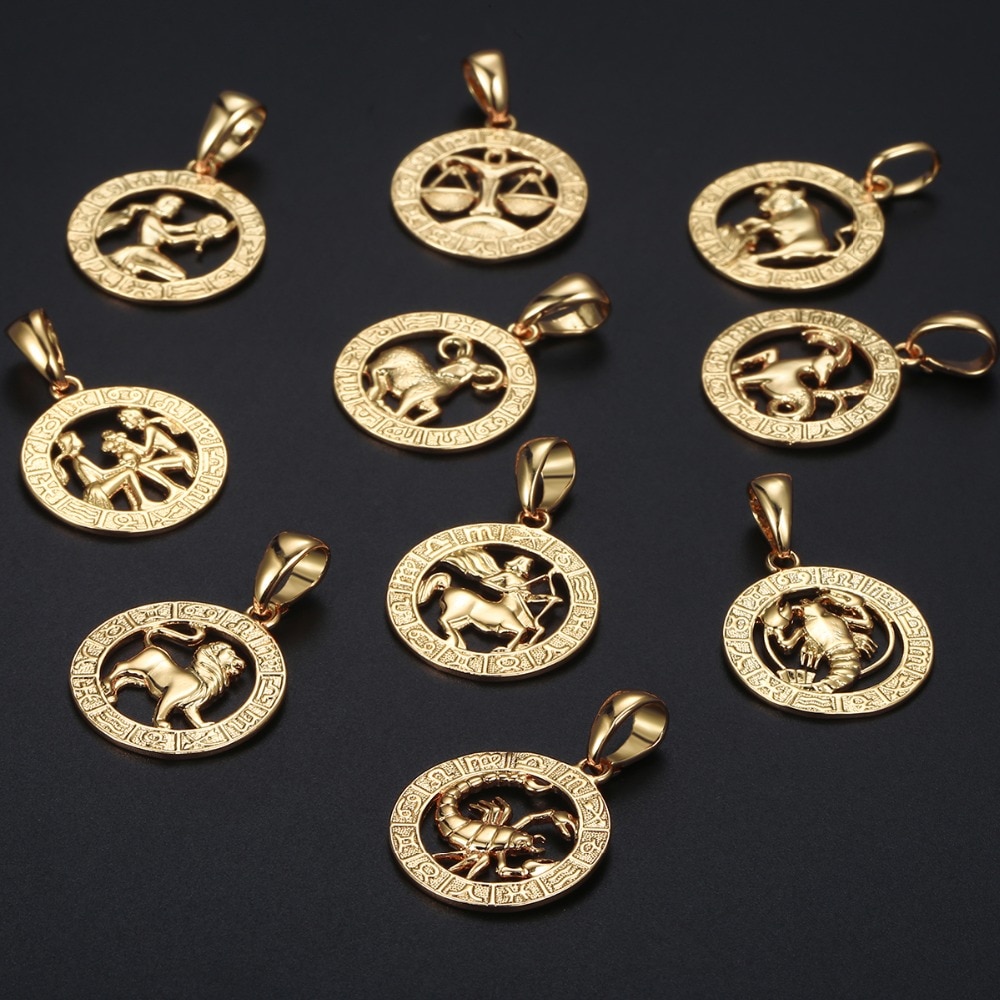Zodiac Sign Necklace Fashion Jewelry Zodiac Sign Necklace Fashion Jewelry