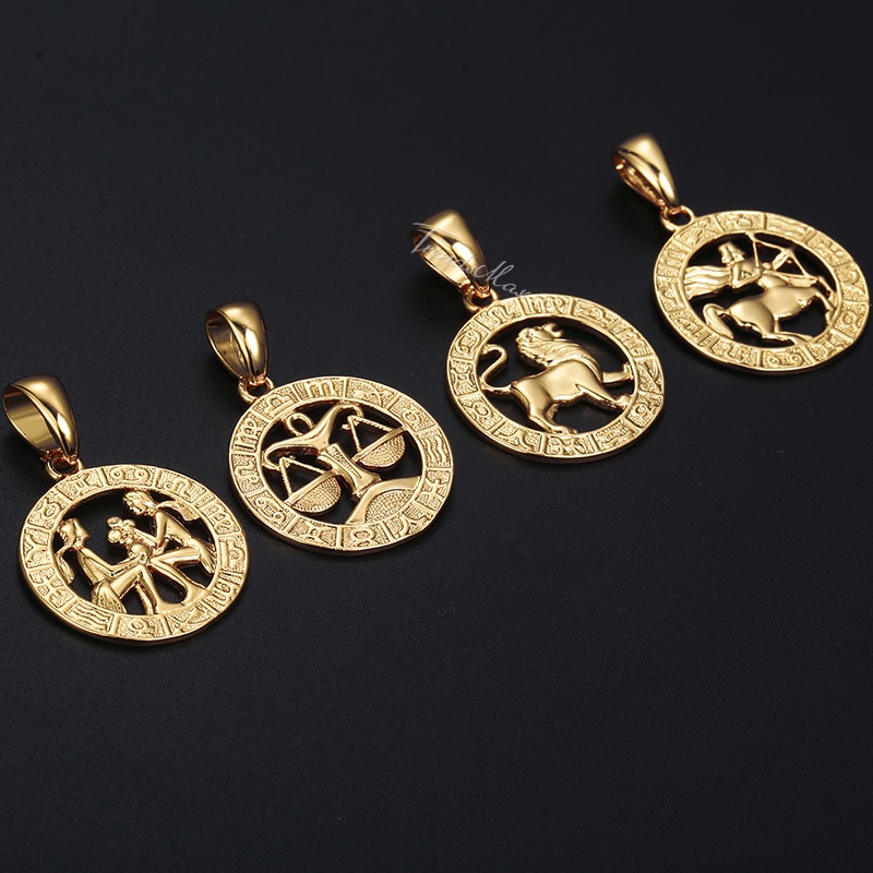 Zodiac Sign Necklace Fashion Jewelry Zodiac Sign Necklace Fashion Jewelry